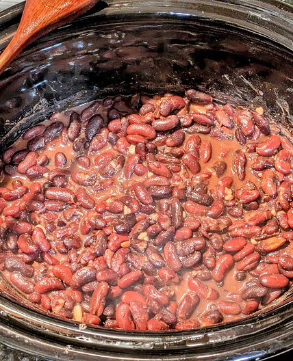 Slow Cooker Dried Beans