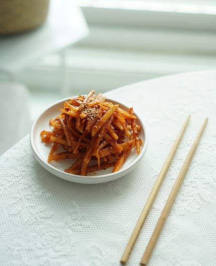 백종원 무생채 만드는법 10분 이면 완성
