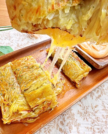 치즈품은 고구마채전