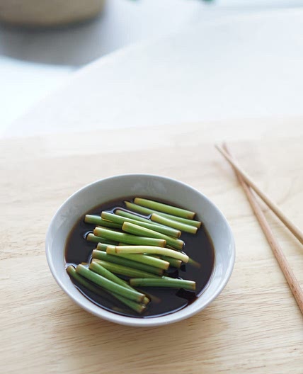마늘쫑장아찌 담그는법 쉽게 해요