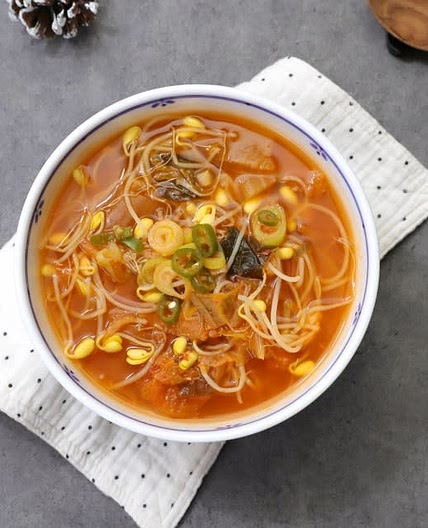 김치콩나물국 끓이는법 시원한 얼큰 콩나물해장국 만들기