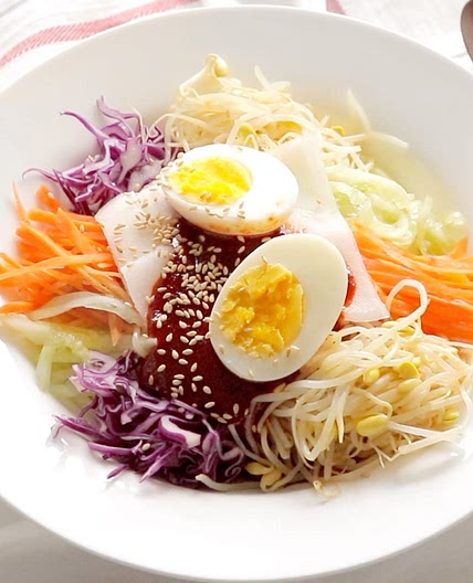 비빔 쫄면