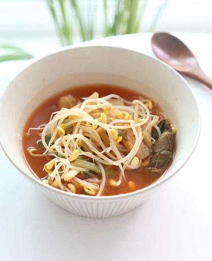김치콩나물국 끓이는법 어렵지 않아요