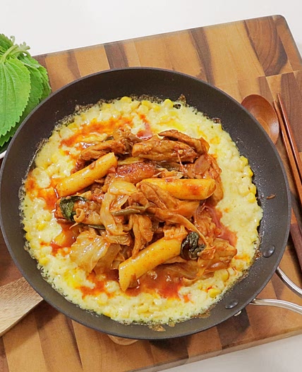 콘치즈 닭갈비