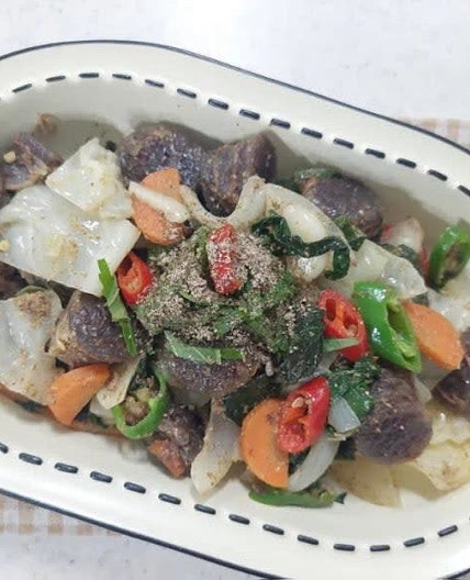 백순대볶음 만드는법 캠핑 요리 레시피