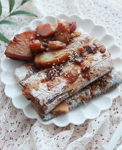 간장갈치조림 만들기