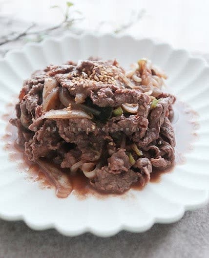 류수영 갈배불고기 만들기