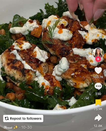 Chili Crunch Kale Salad
