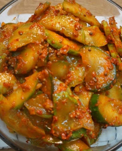 오이무침