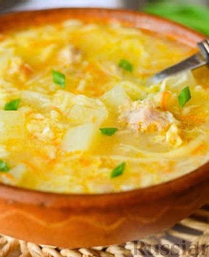 Суп "Затируха" с курицей