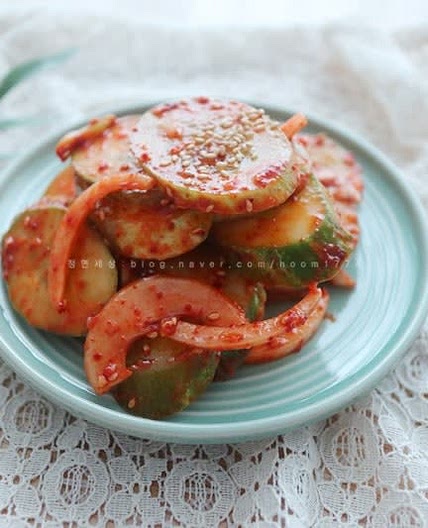 오이무침만들기