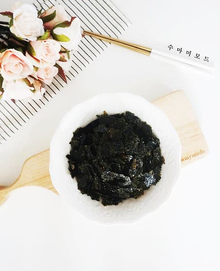 김자반 만들기