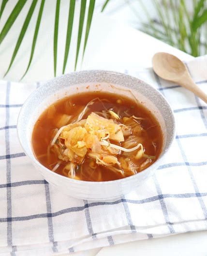 김치콩나물국 끓이는법 얼큰하게 ~