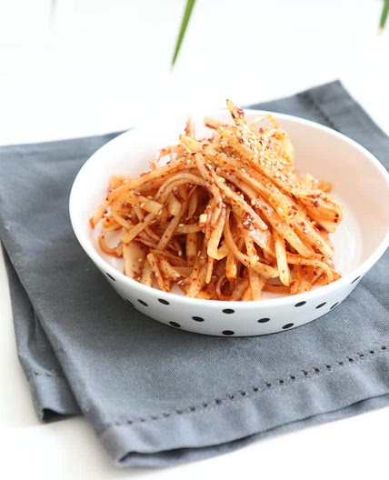 백종원 무생채 만드는법 맛있게 ~