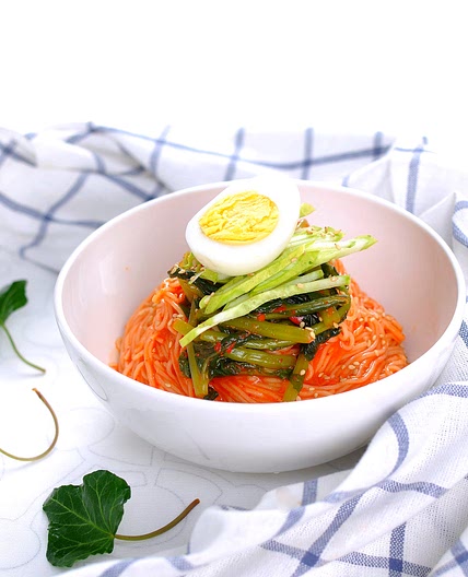 열무비빔국수