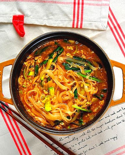 장칼국수