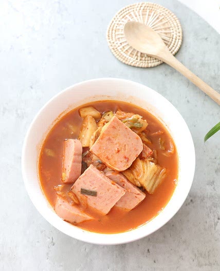 스팸 김치찌개 끓이는법 얼큰하게 ~