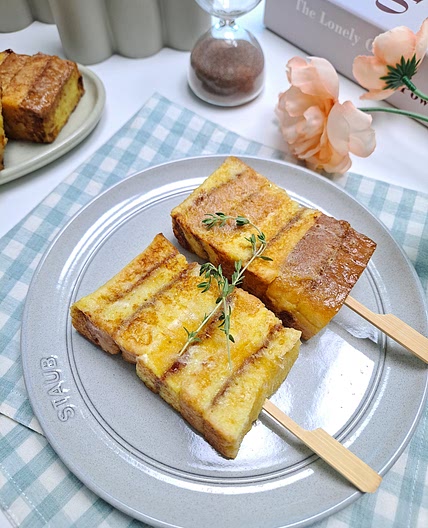꼬지식빵 계란토스트