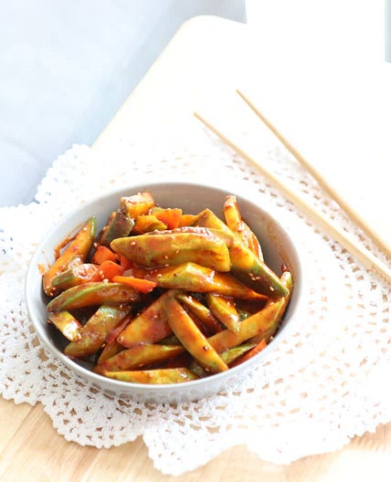 백종원 오이무침 만드는법 늘 이렇게 해요