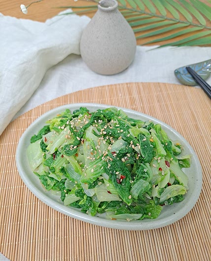 단배추 나물무침