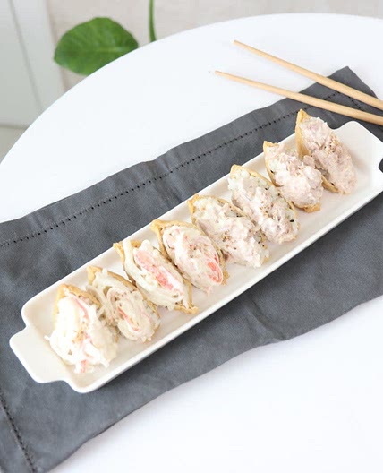 크래미 유부초밥 맛있게 만드는법 여기에 참치유부초밥 추가 ~