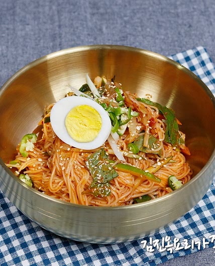 입맛 없을때 별미음식 비빔국수 황금레시피