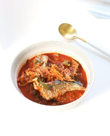 꽁치통조림김치찌개 끓이는법 완전 간단해요