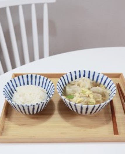 냉동만두로 만둣국 끓이기
