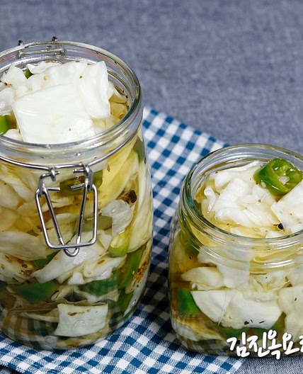 맛있어서 매일 먹고 있는 양배추피클
