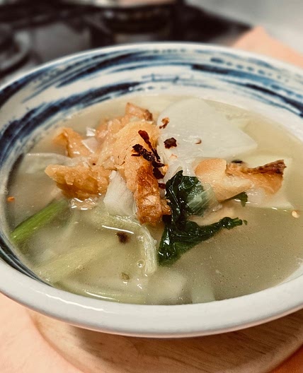 겨울철 꼭 먹어야 하는 면역개선 “황태무국”