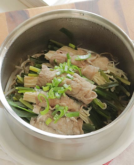 샤브샤브 돼지고기 말이