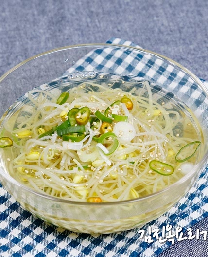 맛집 사장님의 비법 콩나물냉국 끓이는법