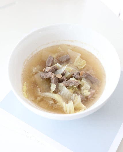 소고기 배추된장국 끓이는법 따뜻하게 한그릇~
