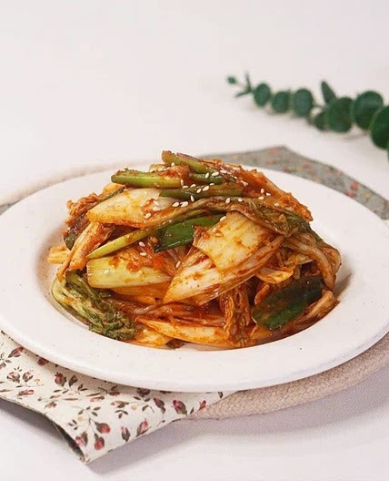 알배추 알배기배추 겉절이 만드는 법