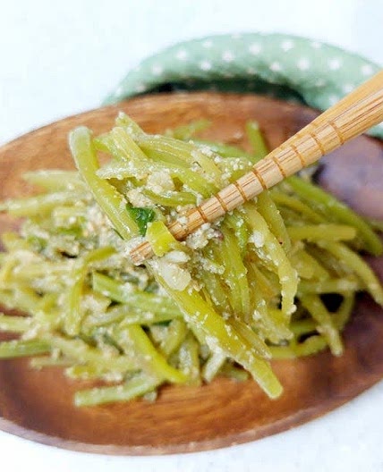 고구마순볶음 만들기