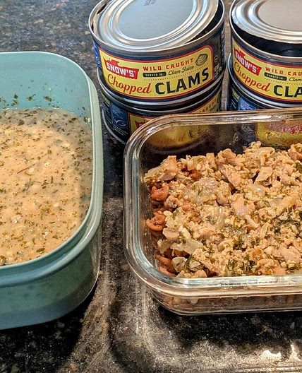 Macro Friendly Clam Sauce