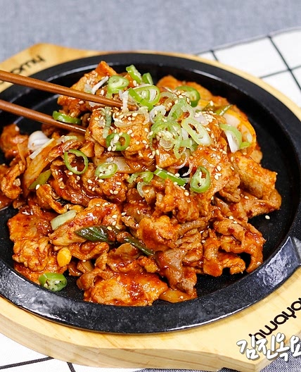 기사식당 제육볶음 레시피