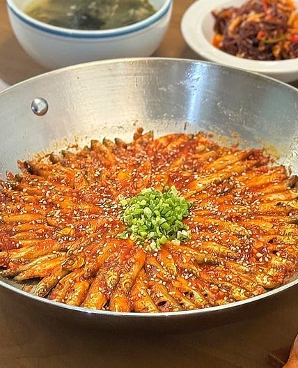 빙어 도리뱅뱅 만들기