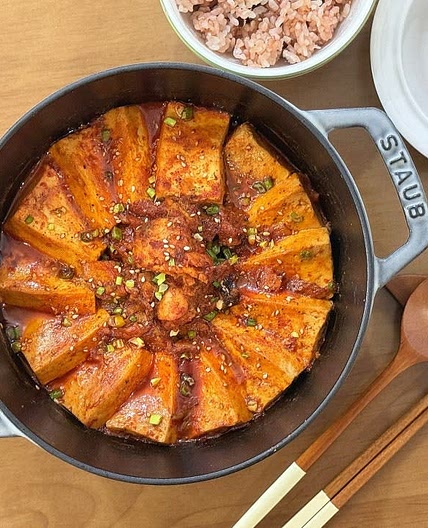참치두부조림 만들기
