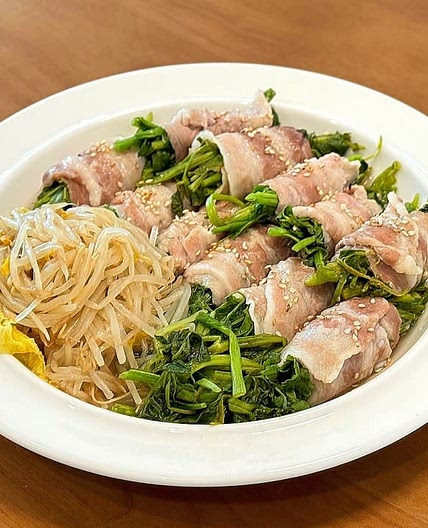 고기말이 찜 만들기