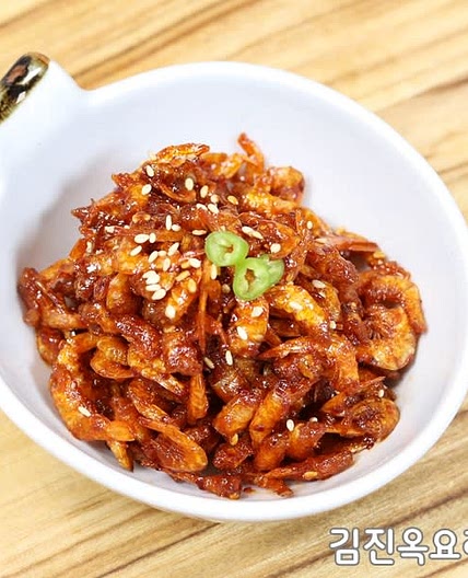 손쉬운 밑반찬 건새우볶음 마른새우볶음 레시피