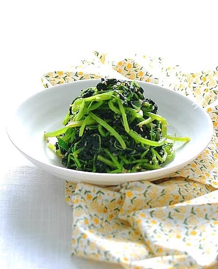 깻잎나물볶음