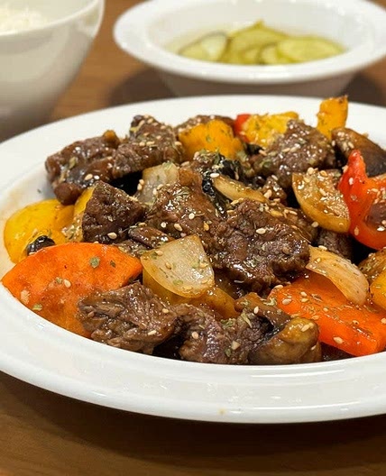 소고기 찹스테이크 만들기