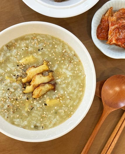 전복죽 끓이는법