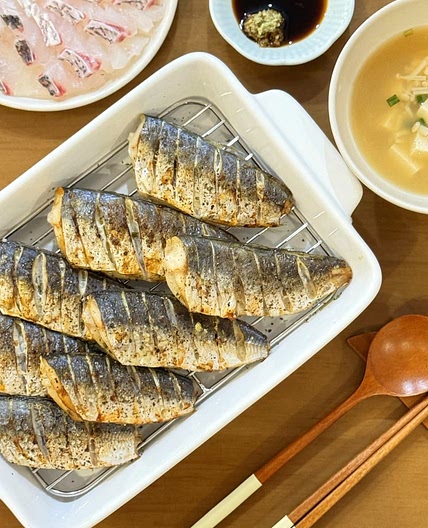 전갱이 구이 생선 맛있게 굽는법