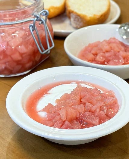 딱딱이 복숭아청 만들기