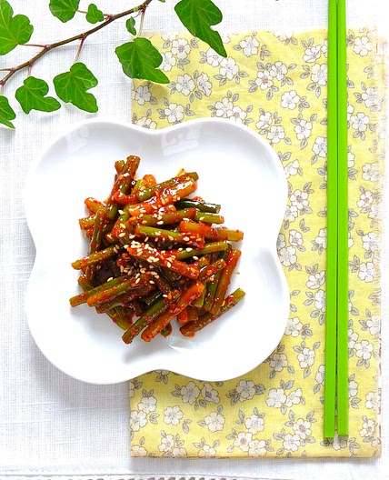 마늘종무침