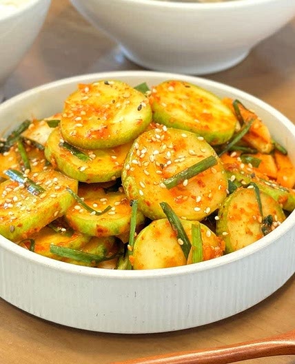 오이무침 레시피