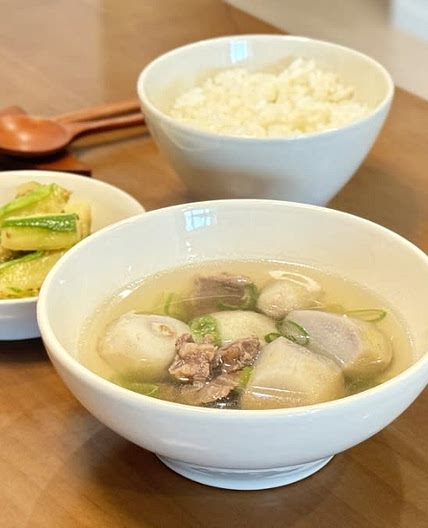 맑은 토란국 만드는 법