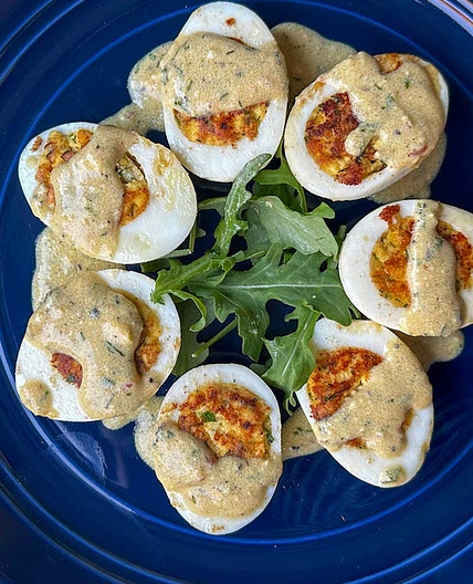 Elevated Deviled Eggs